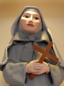 New Mexican image of St. Frances Xavier Cabrini, Santa Maria de La Paz Catholic Community, Santa Fe, NM